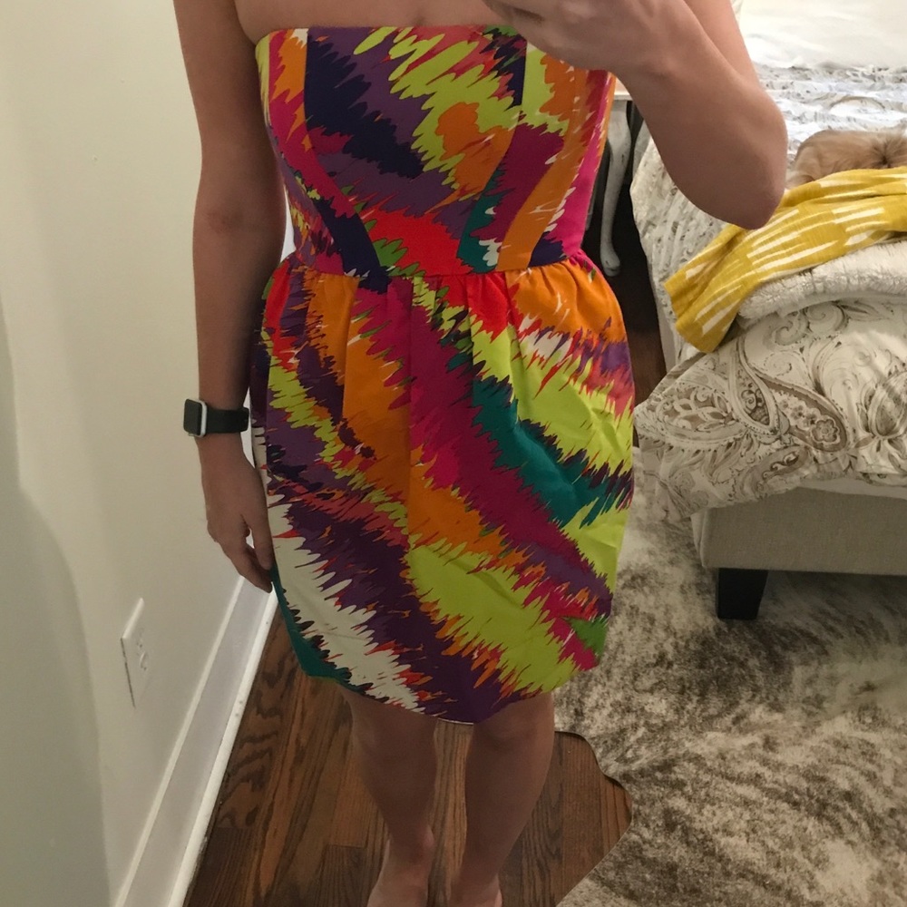 Shoshanna strapless dress